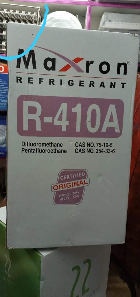 Refrigerant R-410A gas